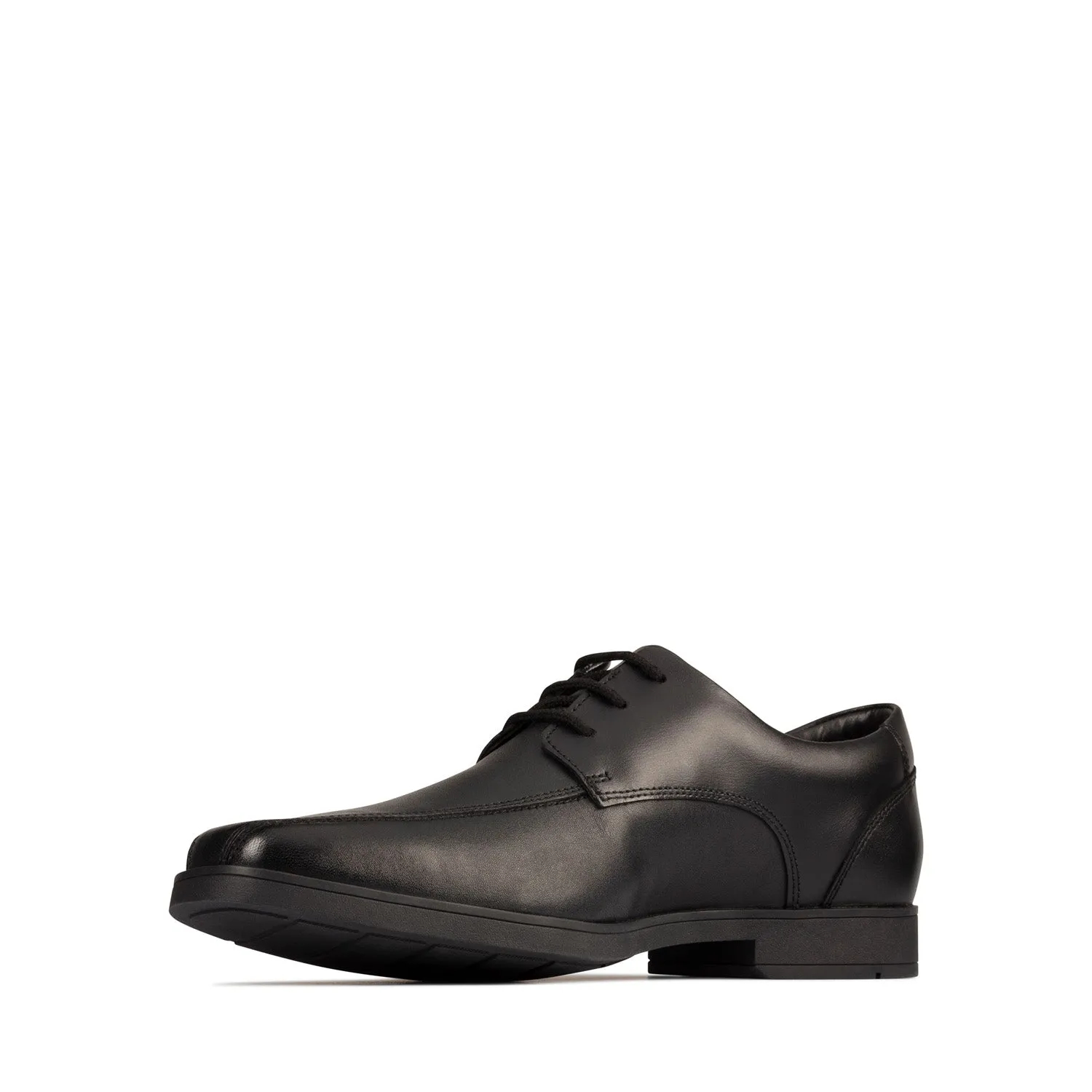 Boys - Scala Step Youth Black Leather