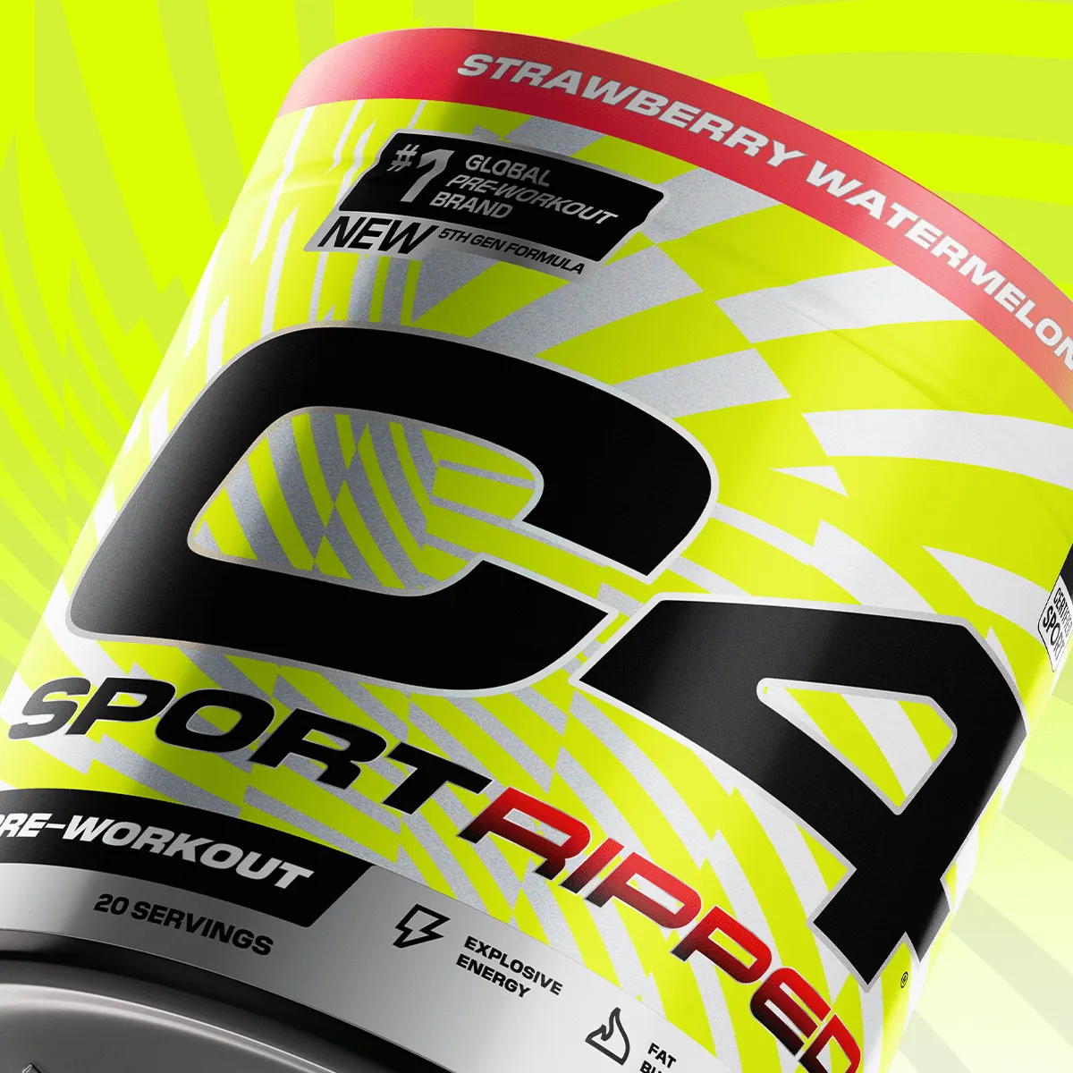 C4 Sport Ripped™ Pre Workout Powder