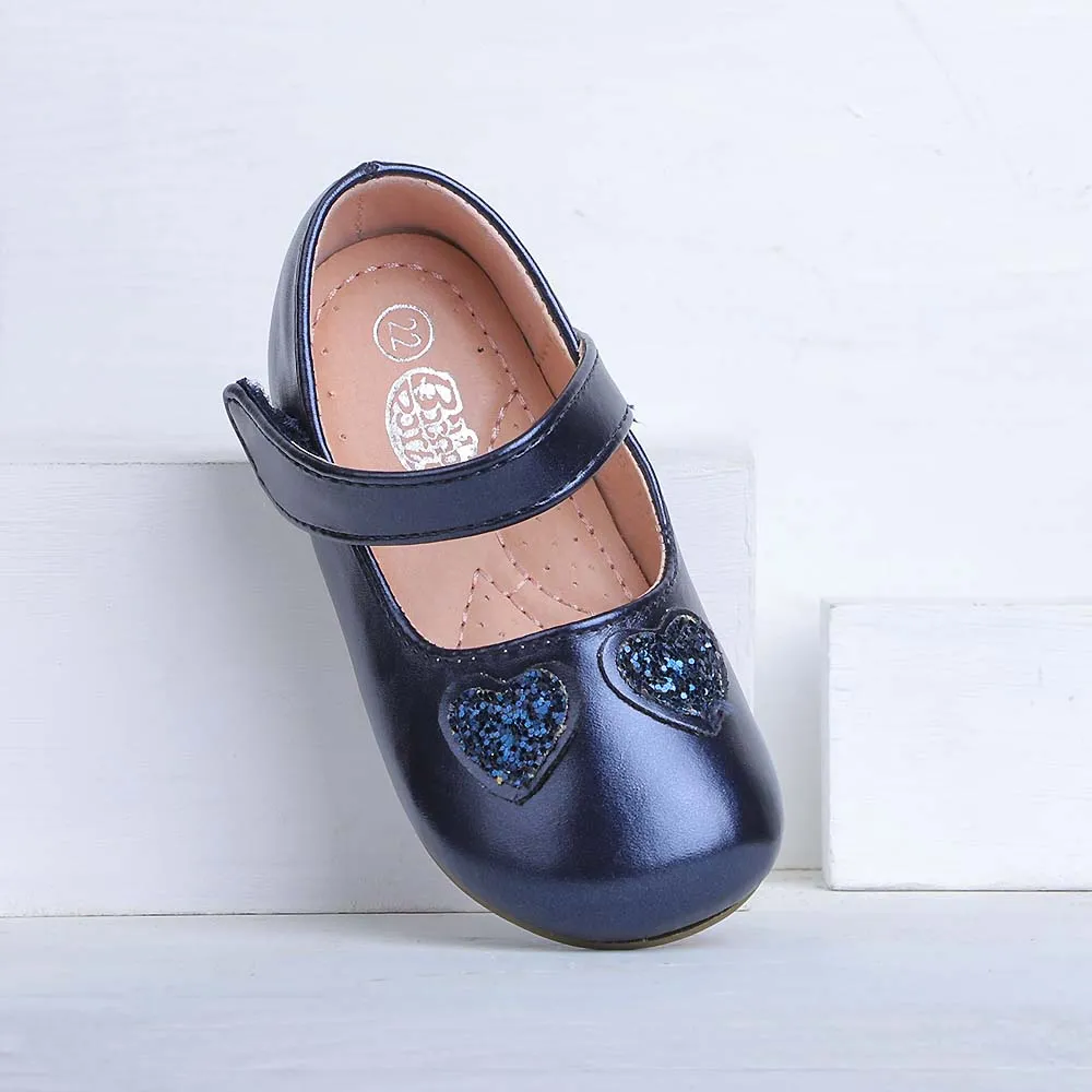 Casual Pump For Girls - Navy