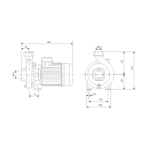 Centrifugal Pump 400𝑉 NS Grundfos