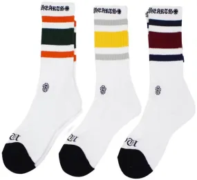 Chrome Hearts 3-Pack Miami Socks Multi