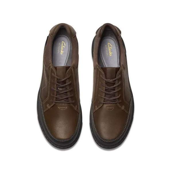 CLARKS MAPSTONE LOGTX-DARK BROWN