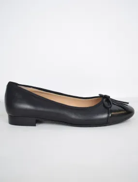 Coco Elegant Black Ballerina Pump Shoes for Women