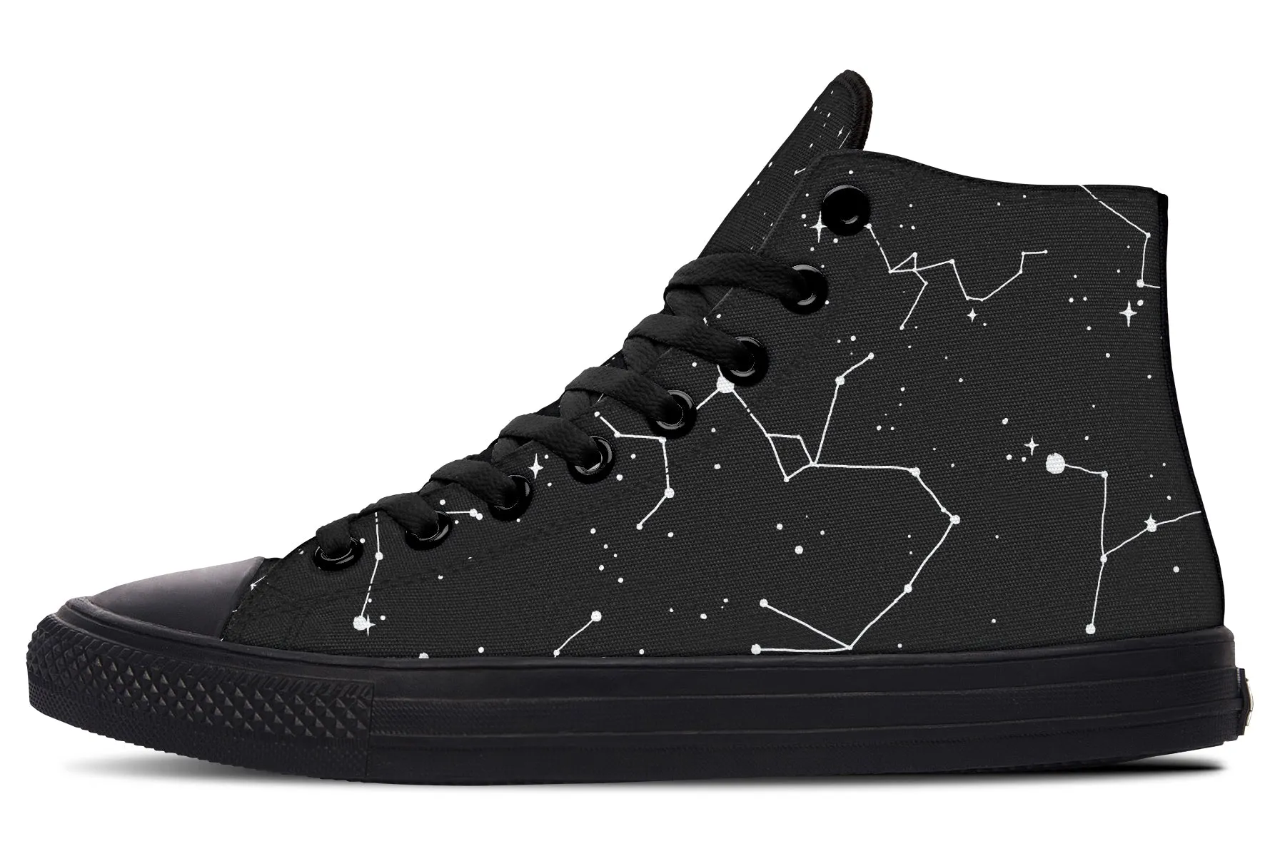 Constellation High Tops - Classic Premium Canvas Shoes with Comfortable and Durable Soles