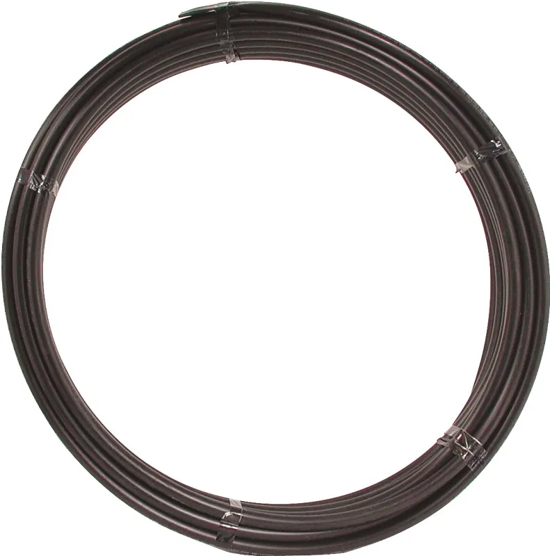 Cresline 18010 Pipe Tubing, 3/4 in, Plastic, Black, 400 ft L :COIL: QUANTITY: 1