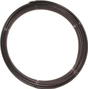 Cresline 18125 Pipe Tubing, 1-1/4 in, Plastic, Black, 100 ft L :COIL: QUANTITY: 1