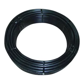 CRESLINE SPARTAN 100 Series 20020 Pipe Tubing, 3/4 in, Plastic, Black, 100 ft L