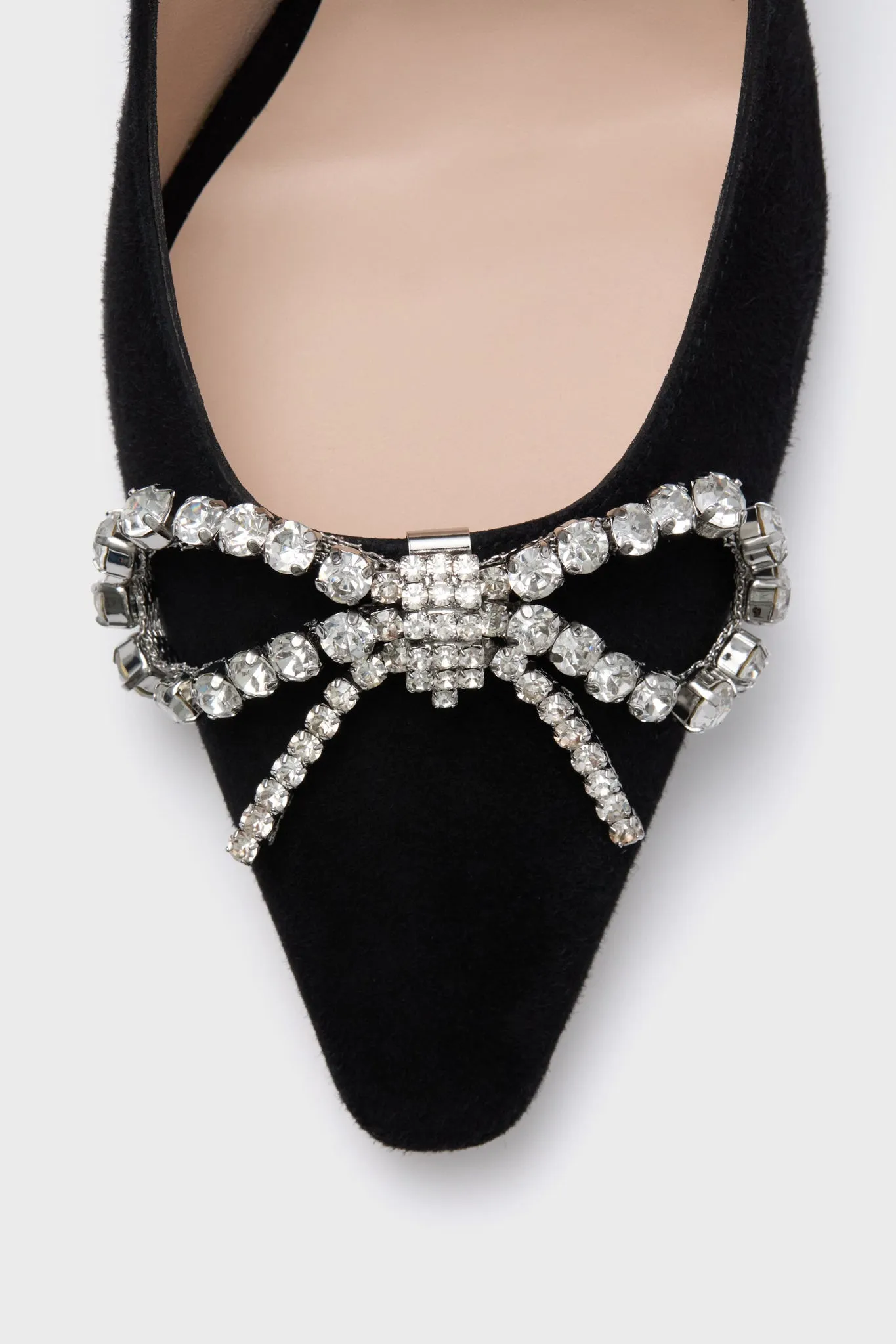 Crystal Bow Shoe Clips Set