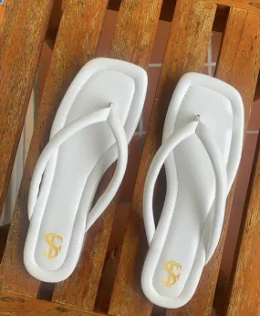 Cuba White-Toe Sliders