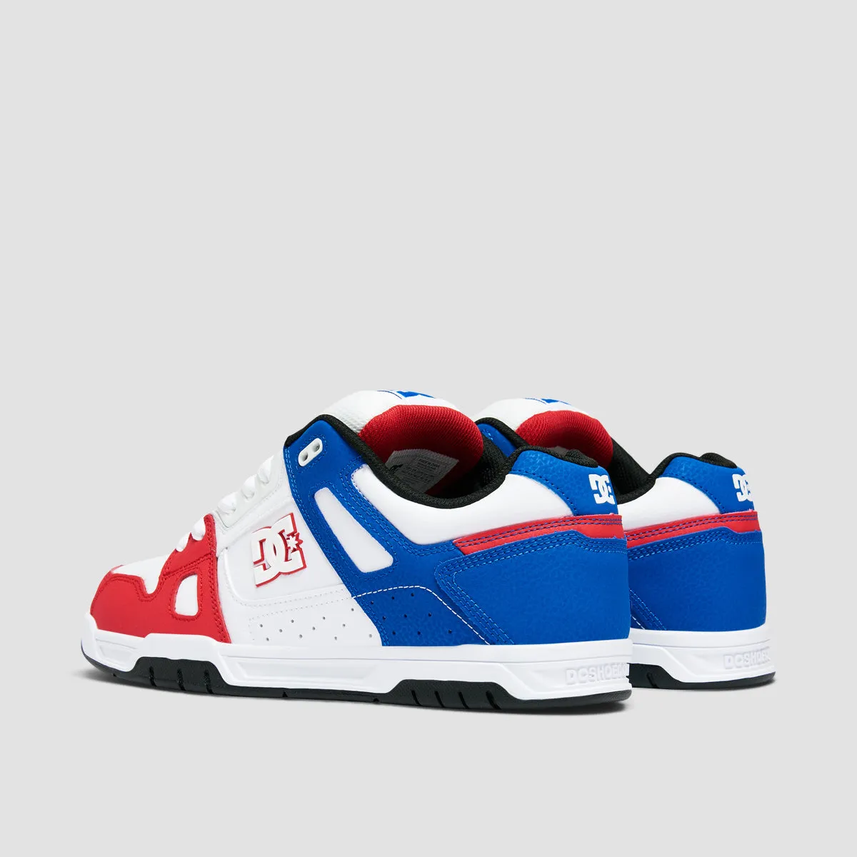 DC Stag Shoes - Red/White/Blue