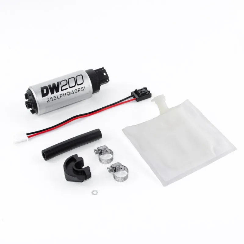 DeatschWerks DW200 Electric In-Tank Fuel Pump - 255 lph - Gas / Ethanol - Subaru WRX / Forester 1997-2007