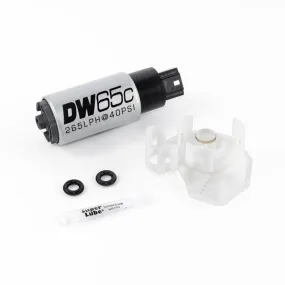 DeatschWerks DW65C Electric In-Tank Fuel Pump - 265 lph - Gas / Ethanol - Mazda Speed / Mitsubishi EVO X 2006-15