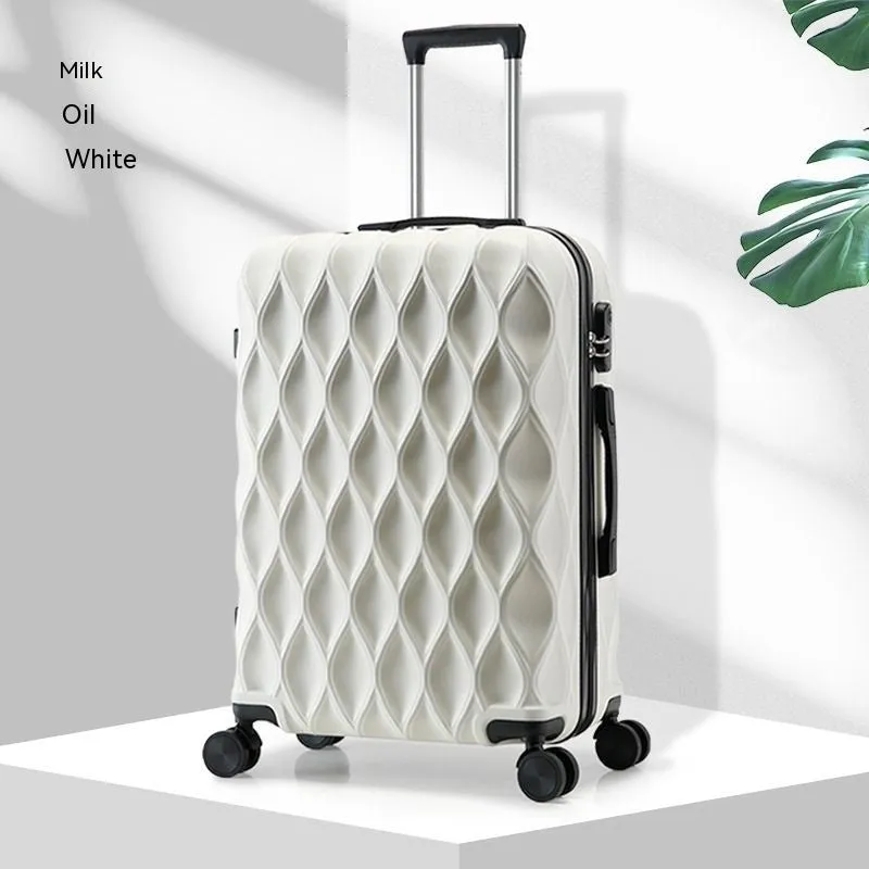 Durable Carbon Fiber Small Trolley Suitcase with Universal Wheels