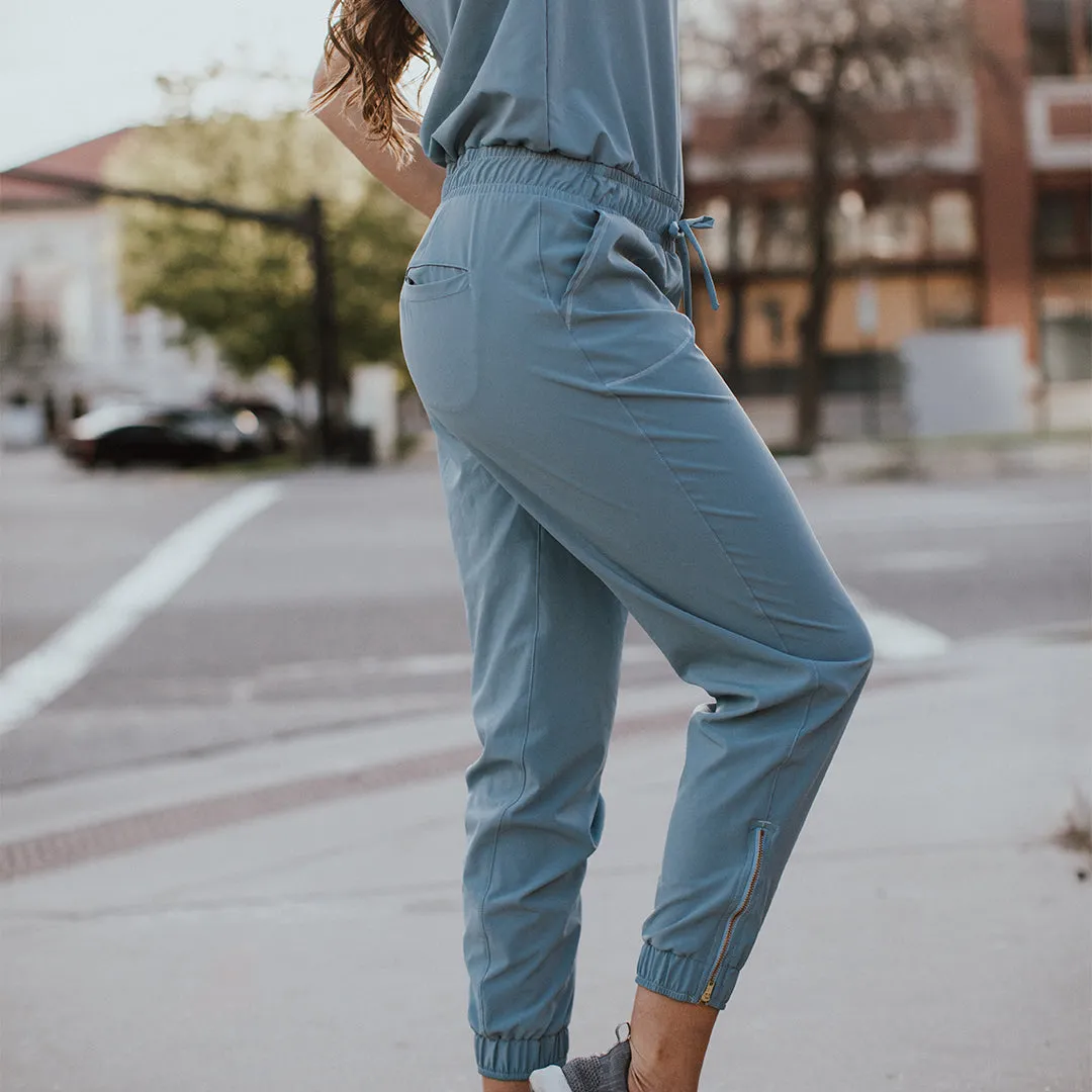 Dusk Blue Jumpsuit