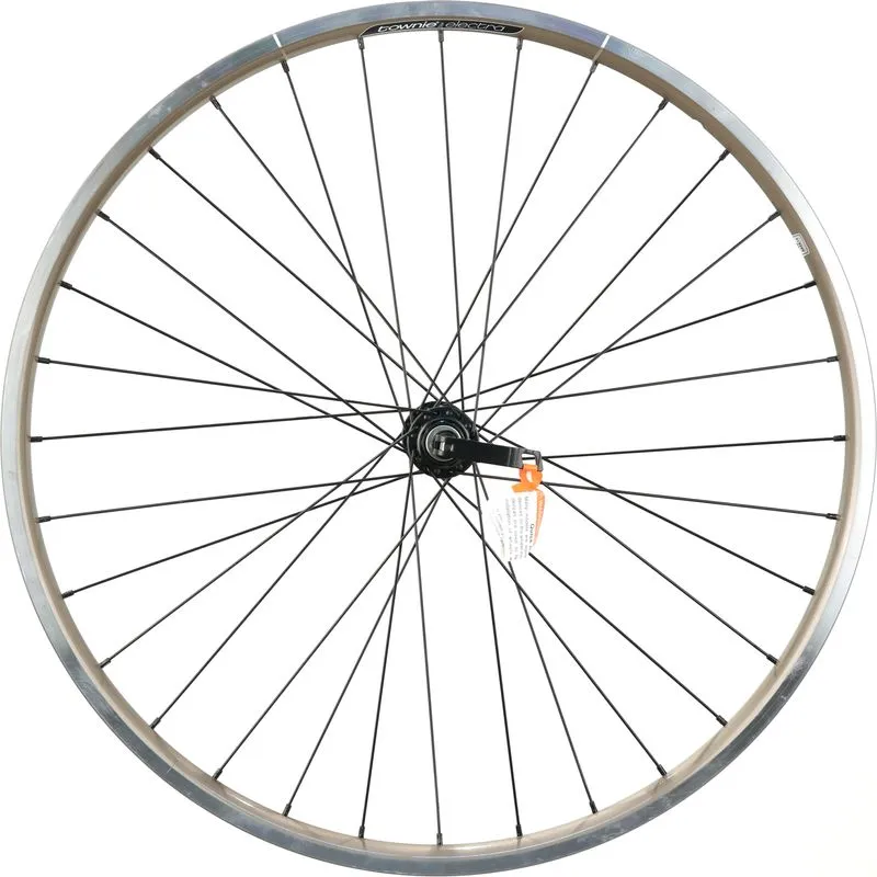 Electra Townie 21D 26" Front Wheel, Clincher, Rim Brake, Quick Release, Schrader