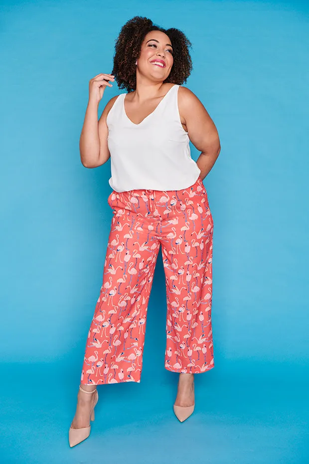 Elise Funky Flamingo Pants