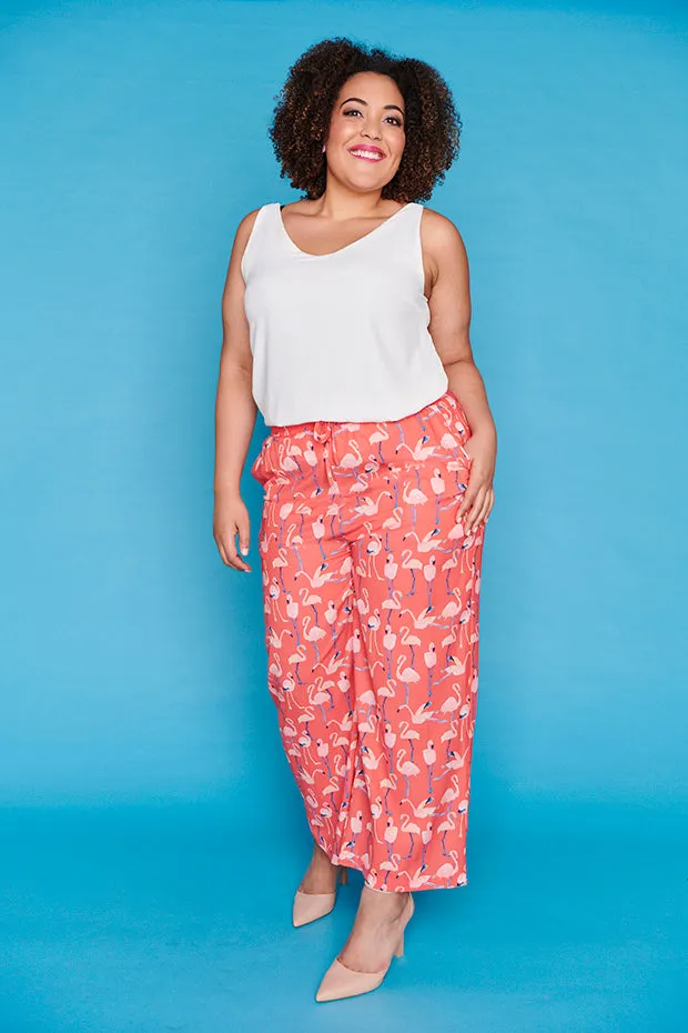 Elise Funky Flamingo Pants