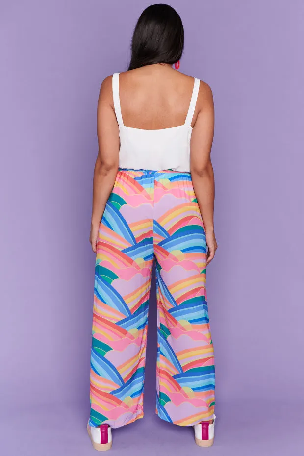 Elise Rainbowscape Pants