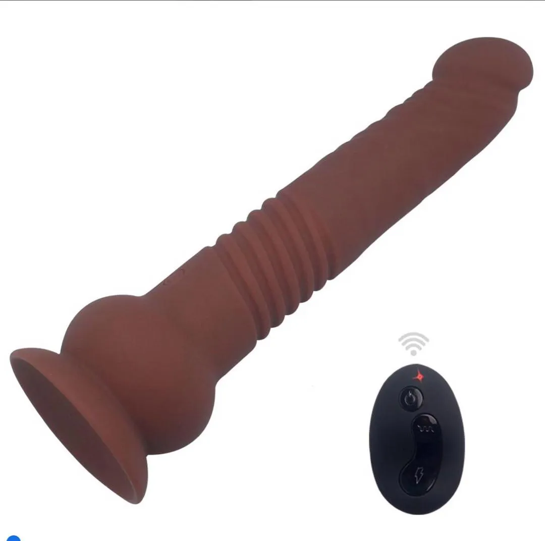 ESCAPADE Thrusting and Rotating Dildo with Adjustable Settings