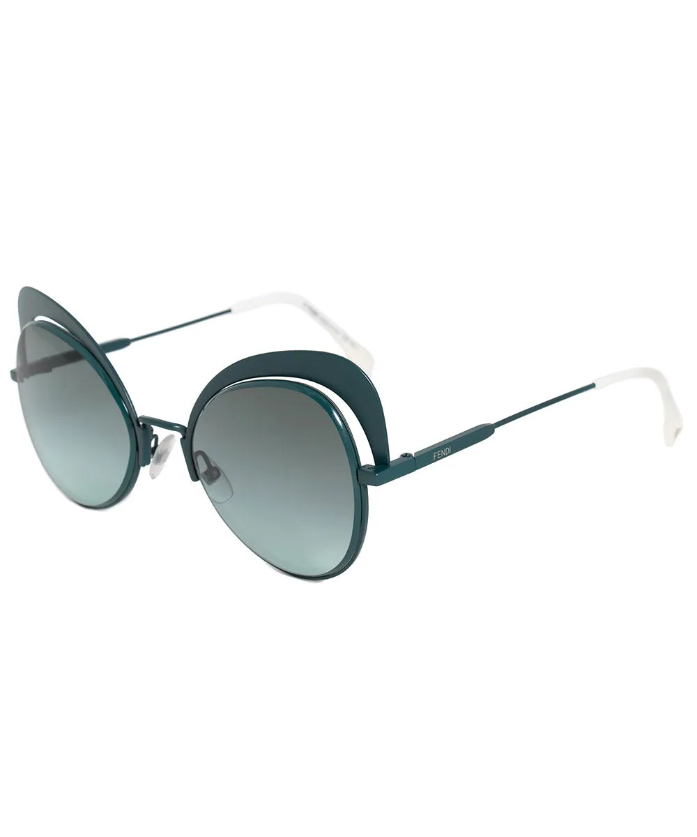 Fendi Eyeshine Butterfly Sunglasses FF0247S 1ED EQ 54