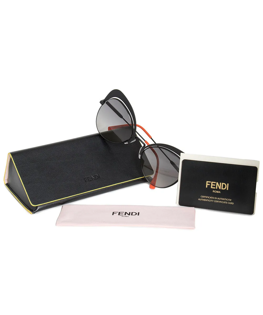 Fendi Eyeshine Butterfly Sunglasses FF0247S 807 9O 54