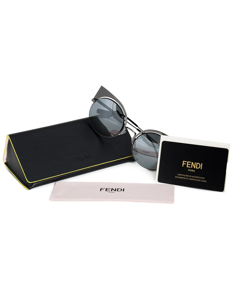 Fendi Eyeshine Cat Eye Sunglasses FF0177S KJ1 T4 53