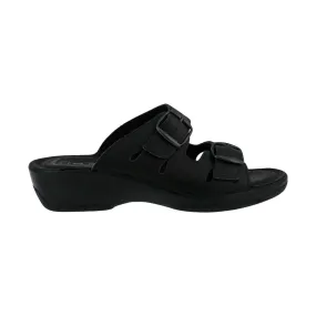 Flexus Women's Decca Slide Sandals - Black