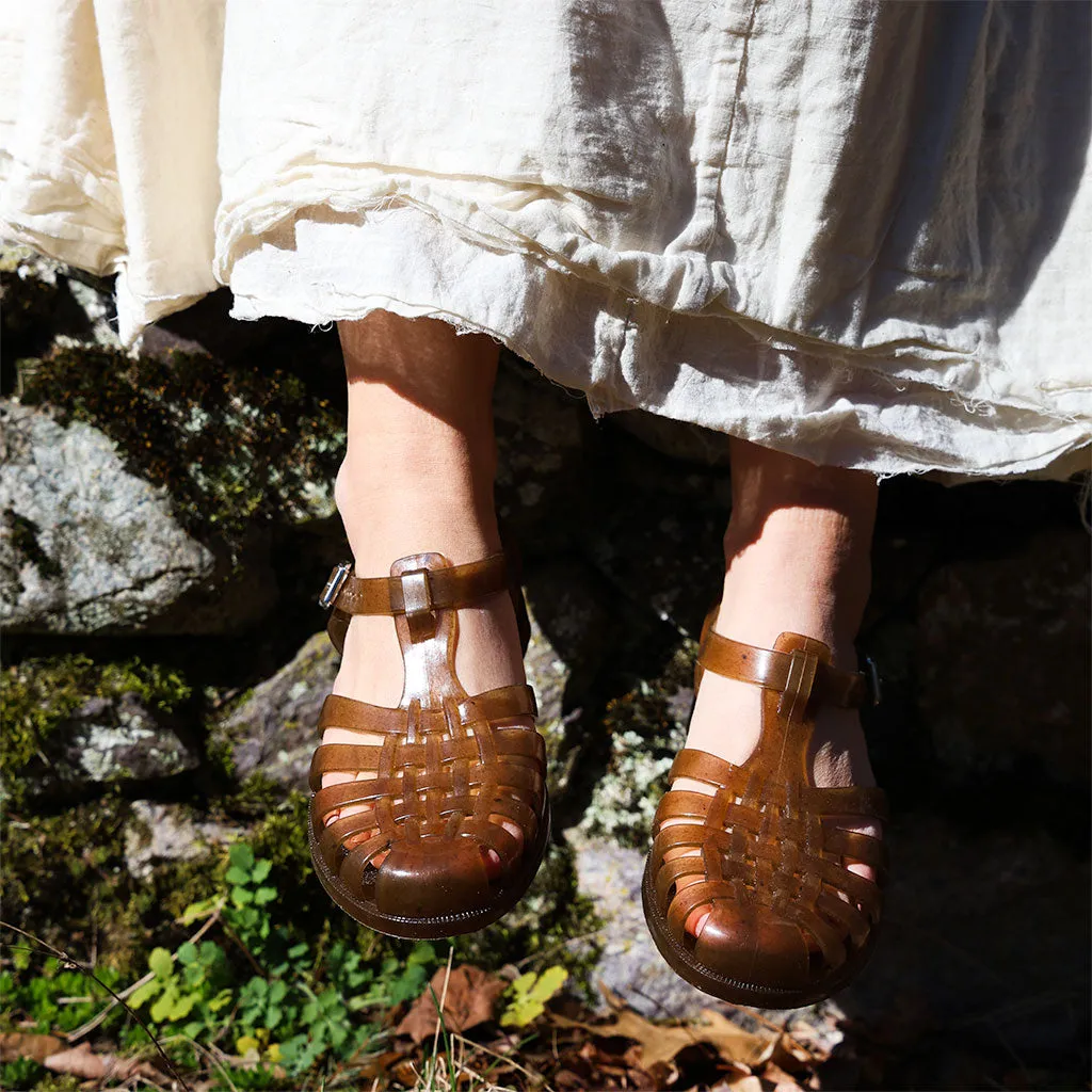 French Hemp Jelly Sandals