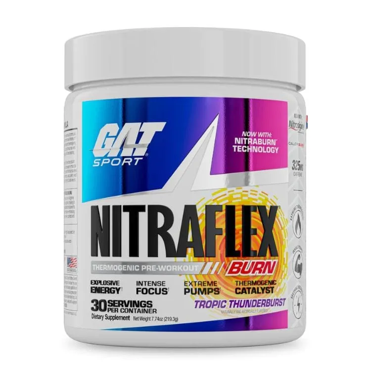 GAT Nitraflex Burn Thermogenic Pre-Workout