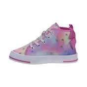 Girls Multi Color High Top Sneaker