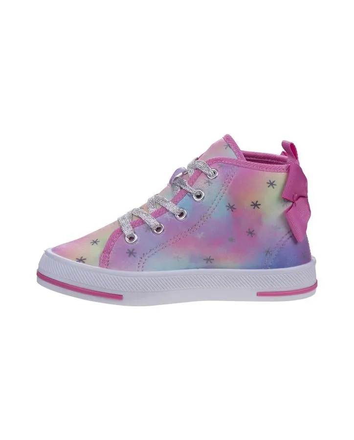 Girls Multi Color High Top Sneaker