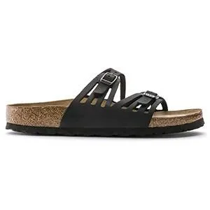 Granada Soft Footbed Oiled Leather Black