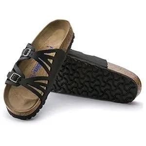 Granada Soft Footbed Oiled Leather Black