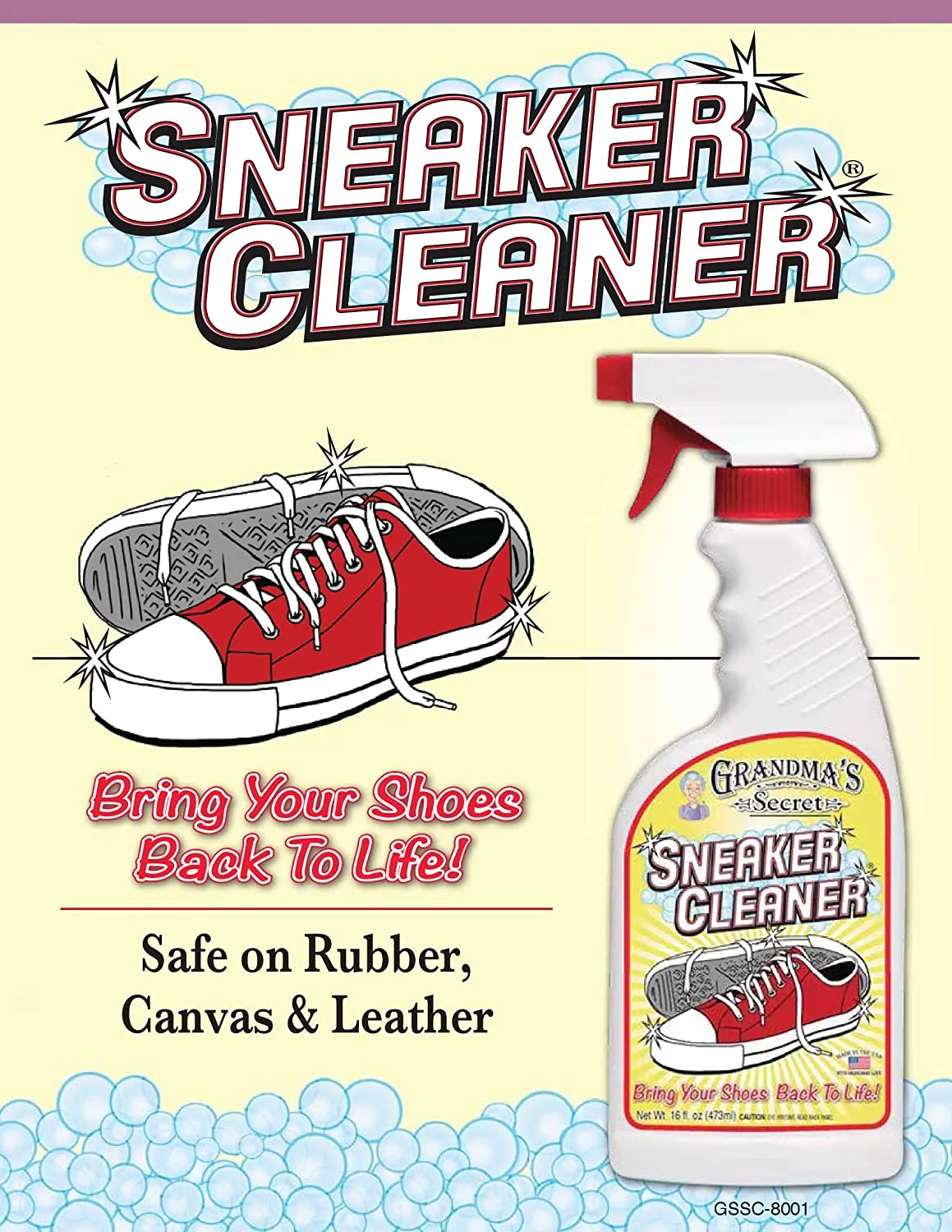 GRANDMA'S | Secret º2 Pack Sneaker Cleaner Spray