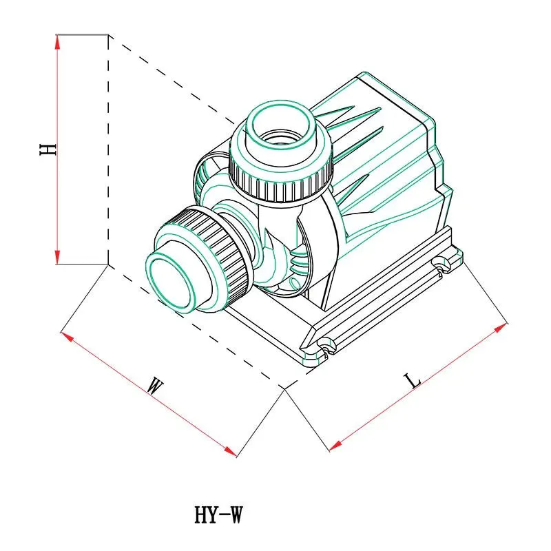 HY-10000 Water Blaster Pump - Reef Octopus