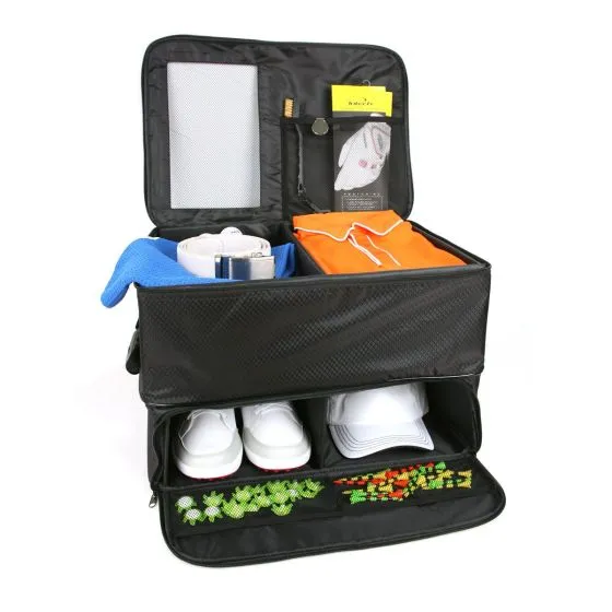 Intech Golf Trunk Organizer - Double Row