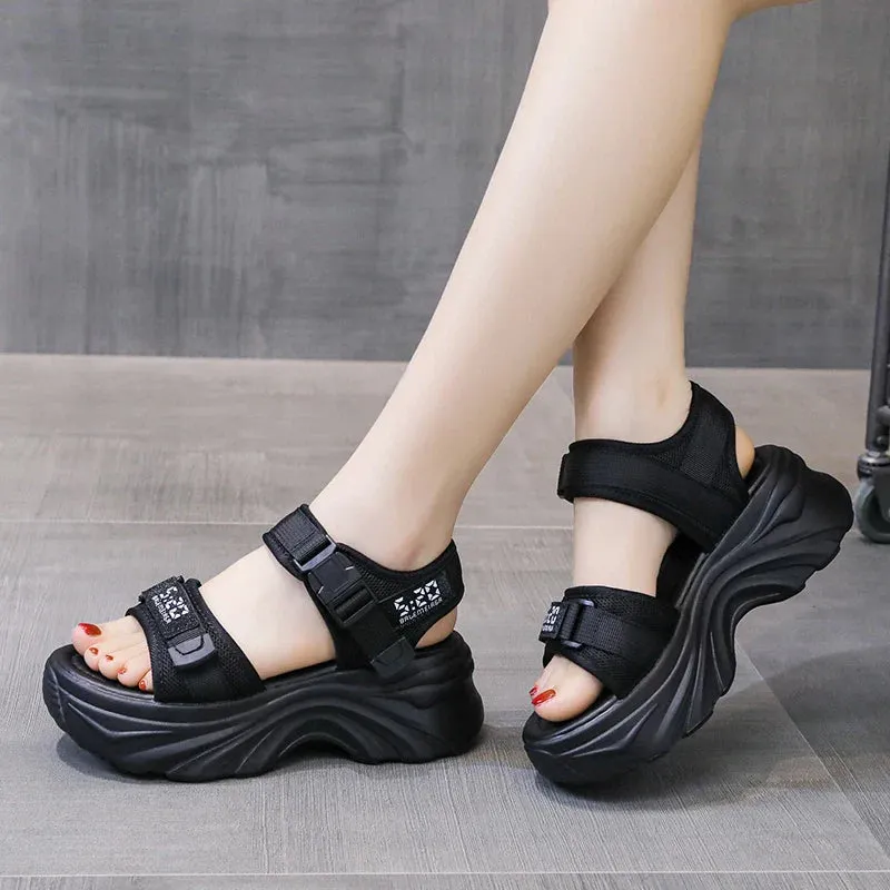 Joskaa 2024 New Chunky Platform Sandals 90s