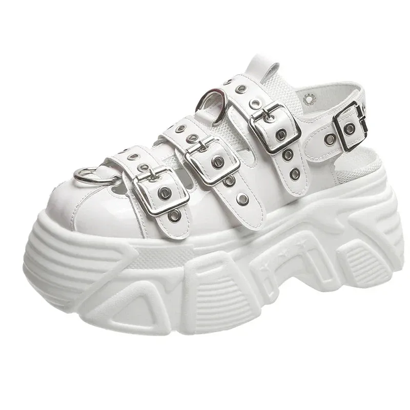 Joskaa 2024 New Chunky Sandals Platform