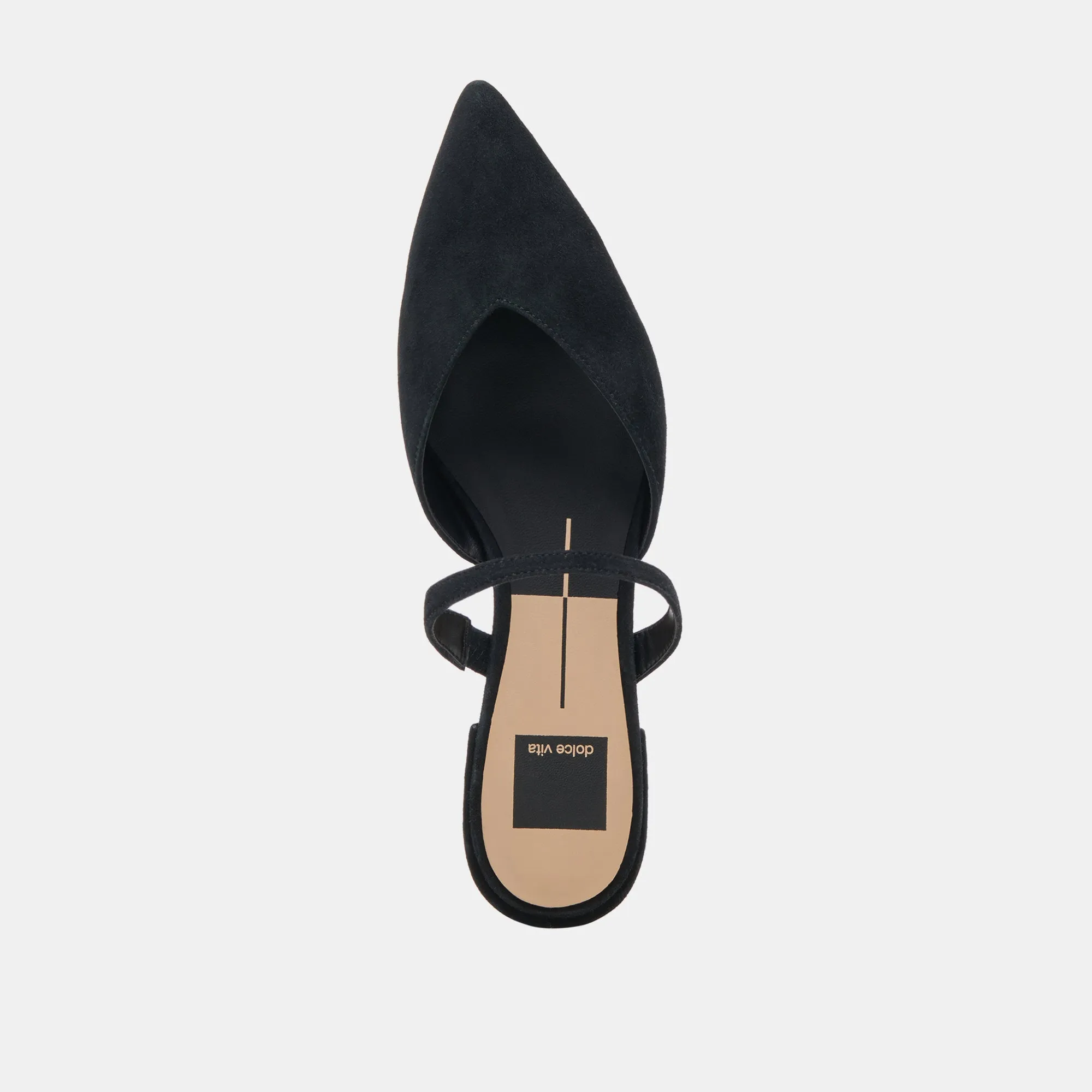 KANIKA FLATS ONYX SUEDE