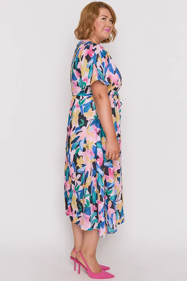 Kristina Colour Block Garden Dress