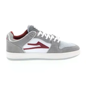 Lakai Shoes Telford Low SMU - Grey/Burgundy