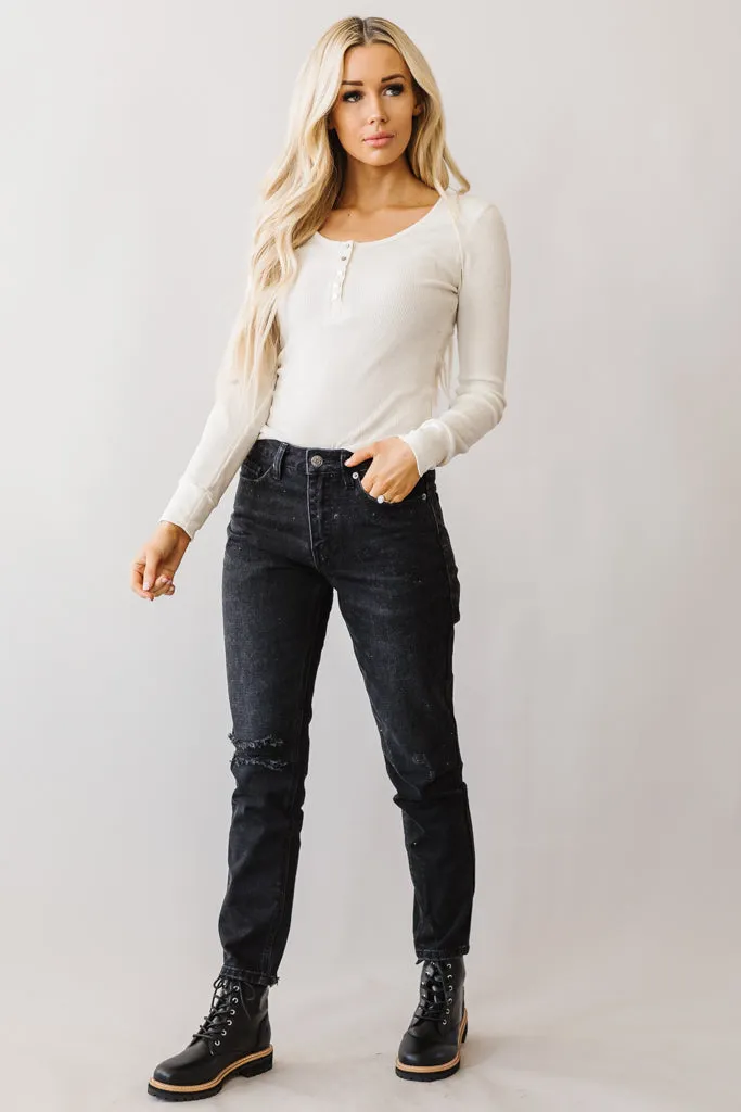 Love On Top High Rise Boyfriend Jean