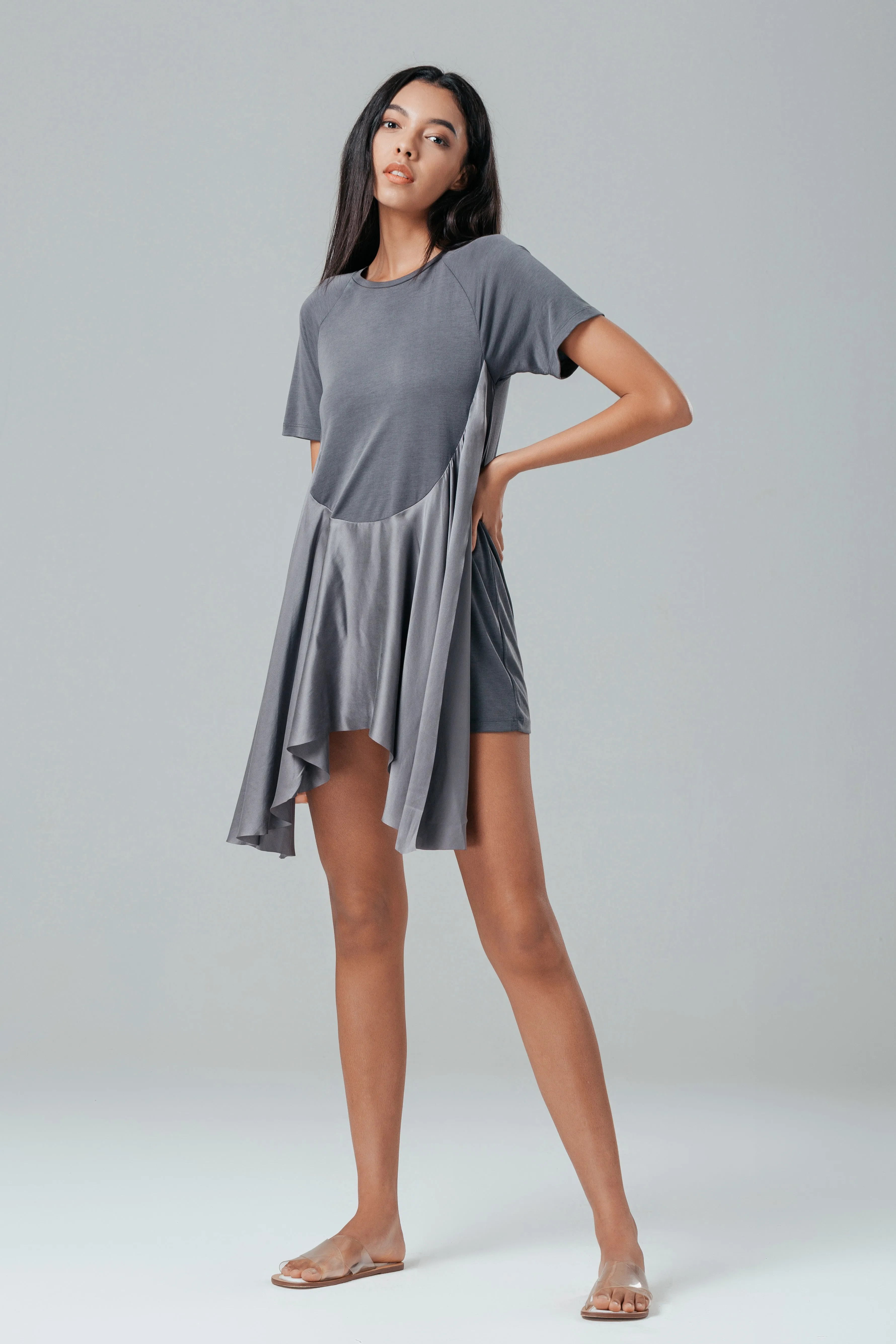 Maia Silk Short Dress