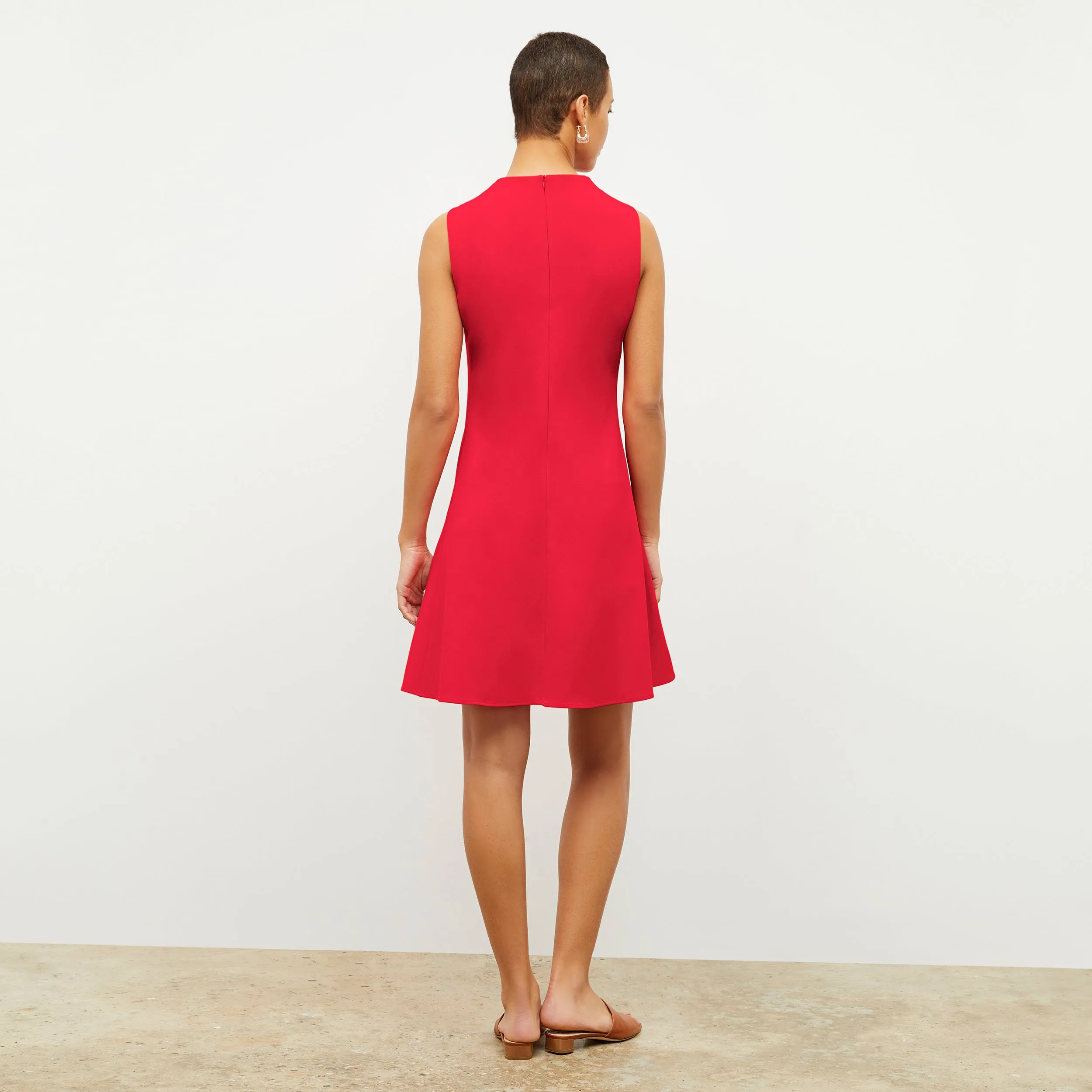 Malala Dress - Recycled WonderTex :: Flame