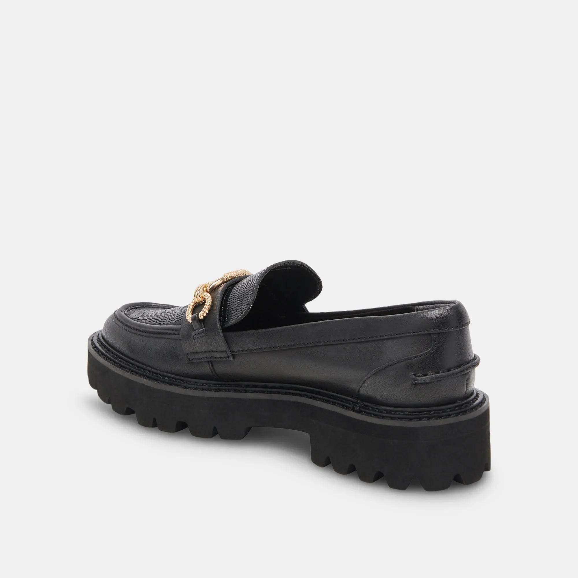 MAMBO LOAFERS BLACK MULTI LEATHER - re:vita