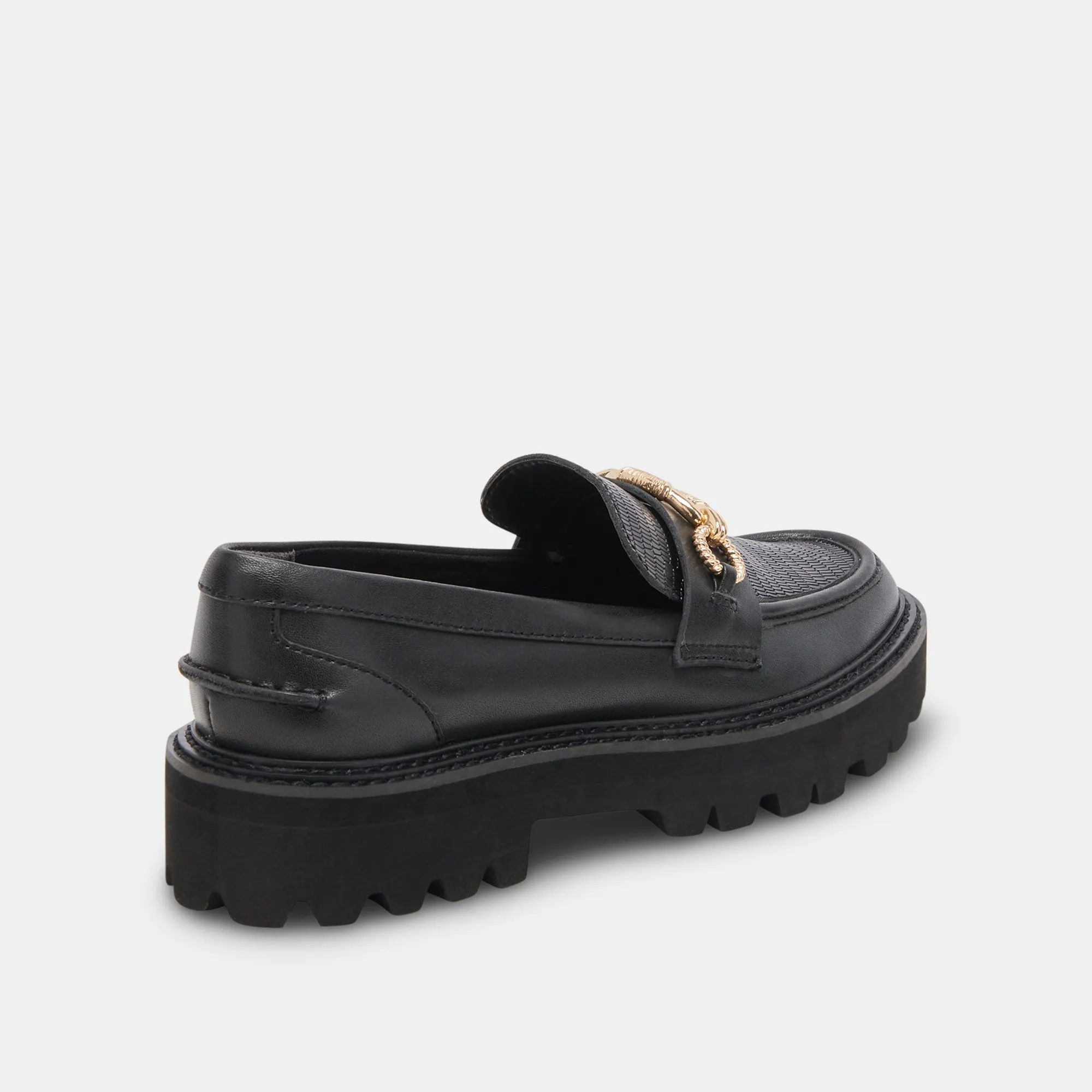 MAMBO LOAFERS BLACK MULTI LEATHER - re:vita