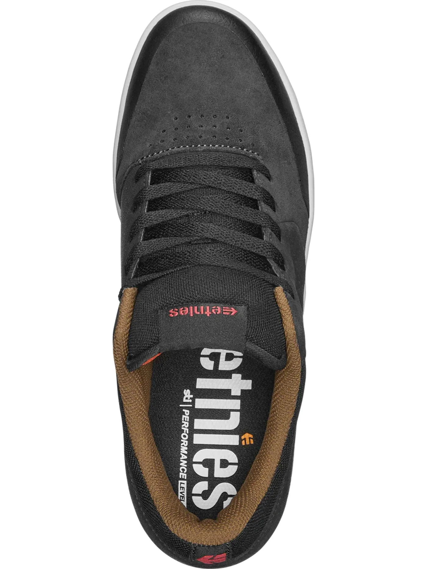 Marana Dark Grey/Black/Red Shoes