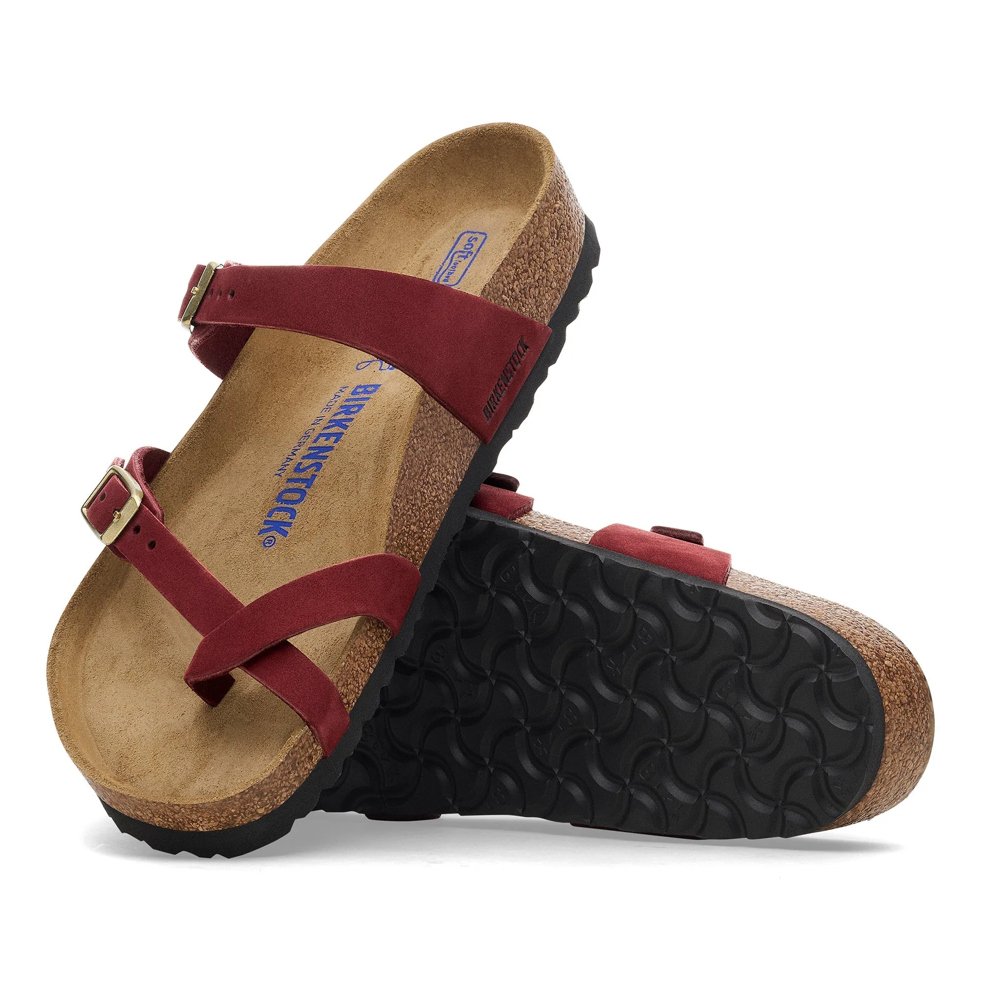 Mayari | Soft Footbed | Nubuck | Zinfandel