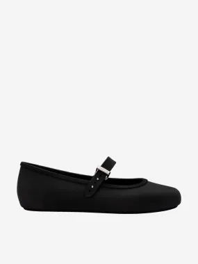 Mini Melissa Girls Soft Ballerina in Black