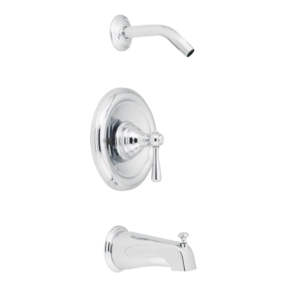 Moen T2 3NHAZ-25 0 Kingsley Posi-Temp Tub and Shower Trim Kit with Valve